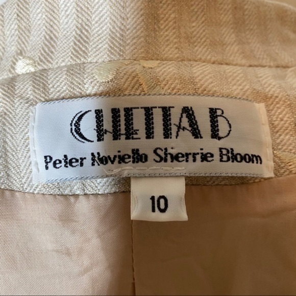 Cheatta B flower Embroidered vintage blazer - Picture 6 of 6